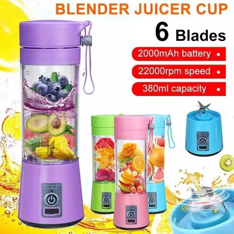 Portable USB Rechargeable Juicer Blender